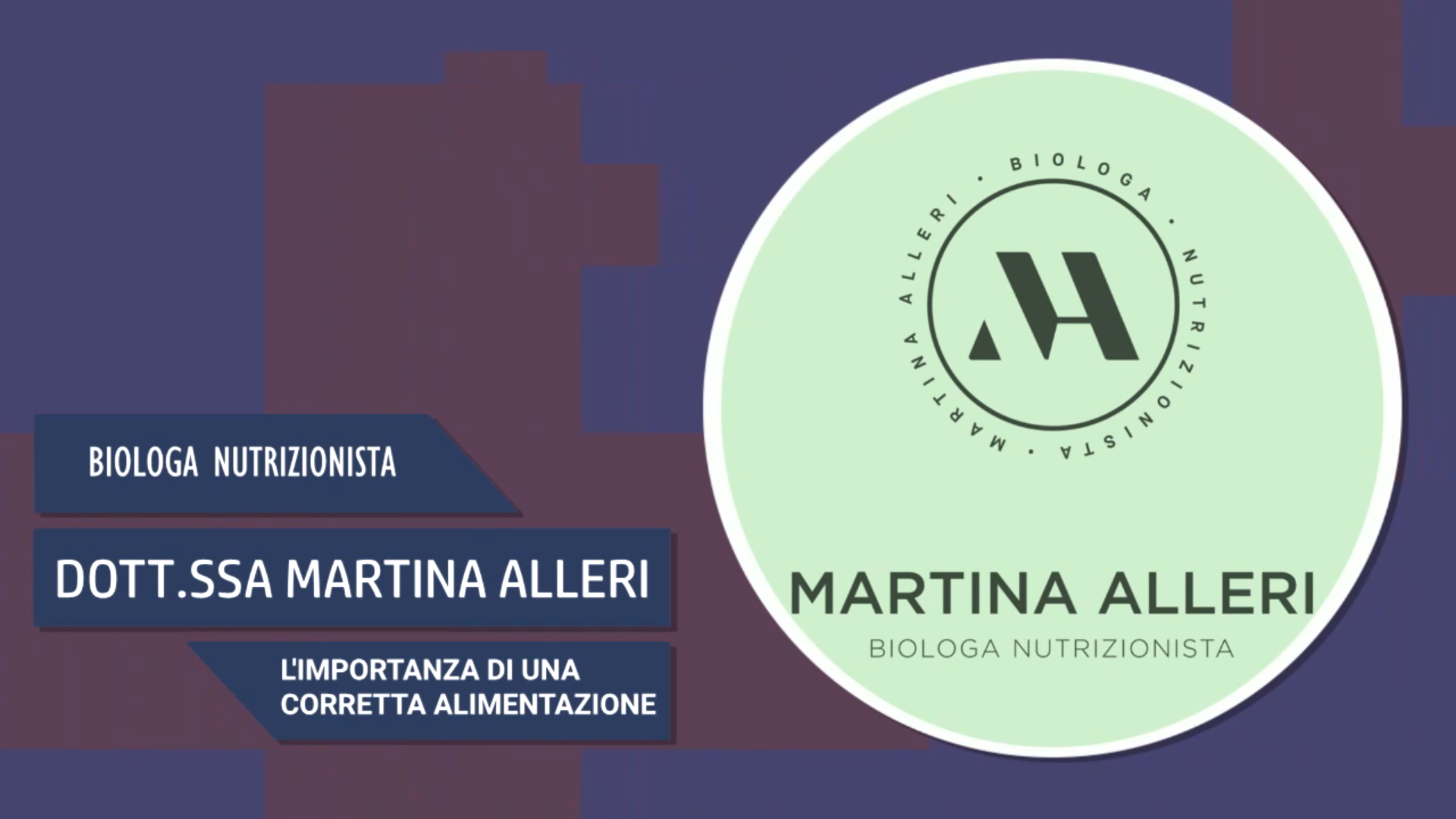 Intervista alla Dott.ssa Martina Alleri – L’importanza di una corretta alimentazione