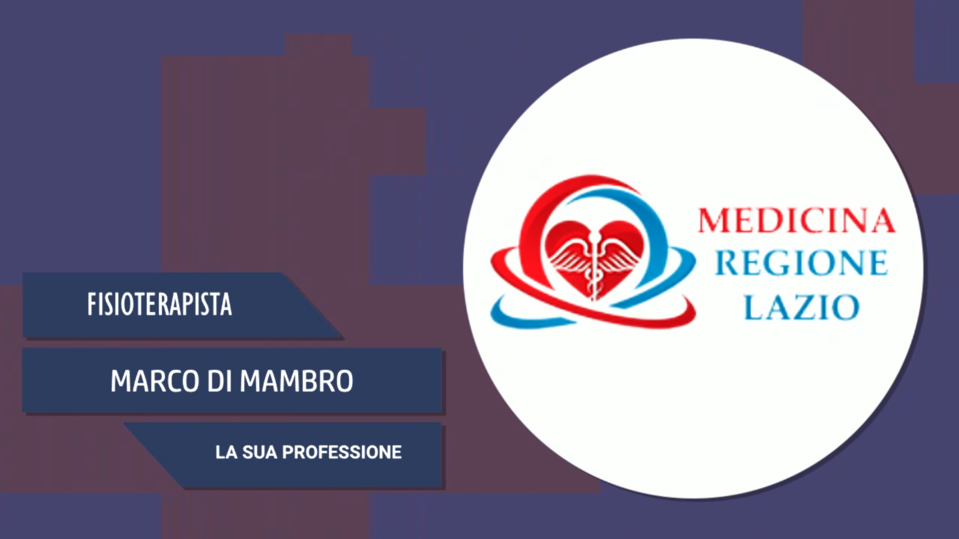 Intervista a Marco di Mambro – La sua professione