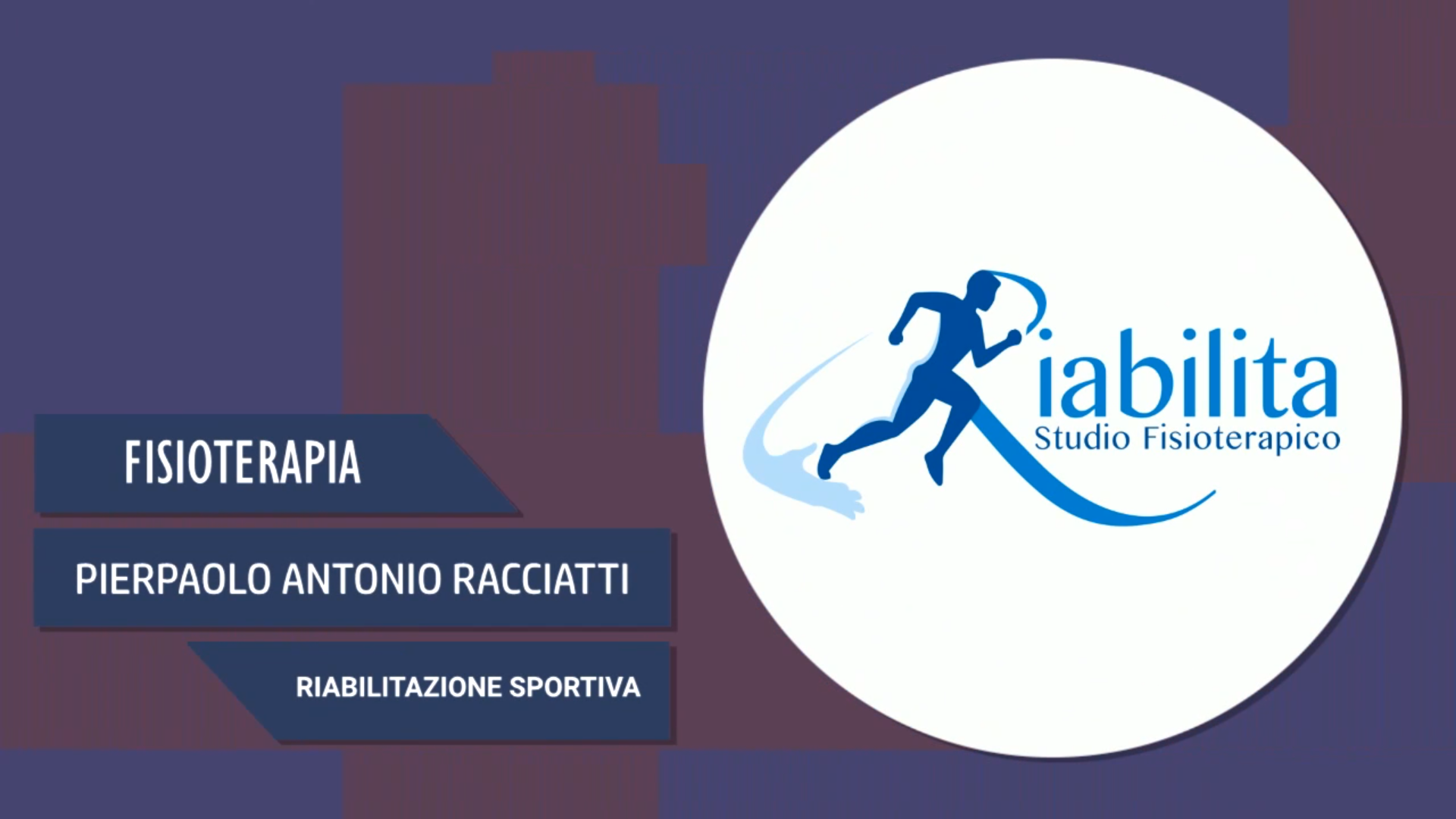 Intervista a Pierpaolo Antonio Racciatti – Riabilitazione sportiva