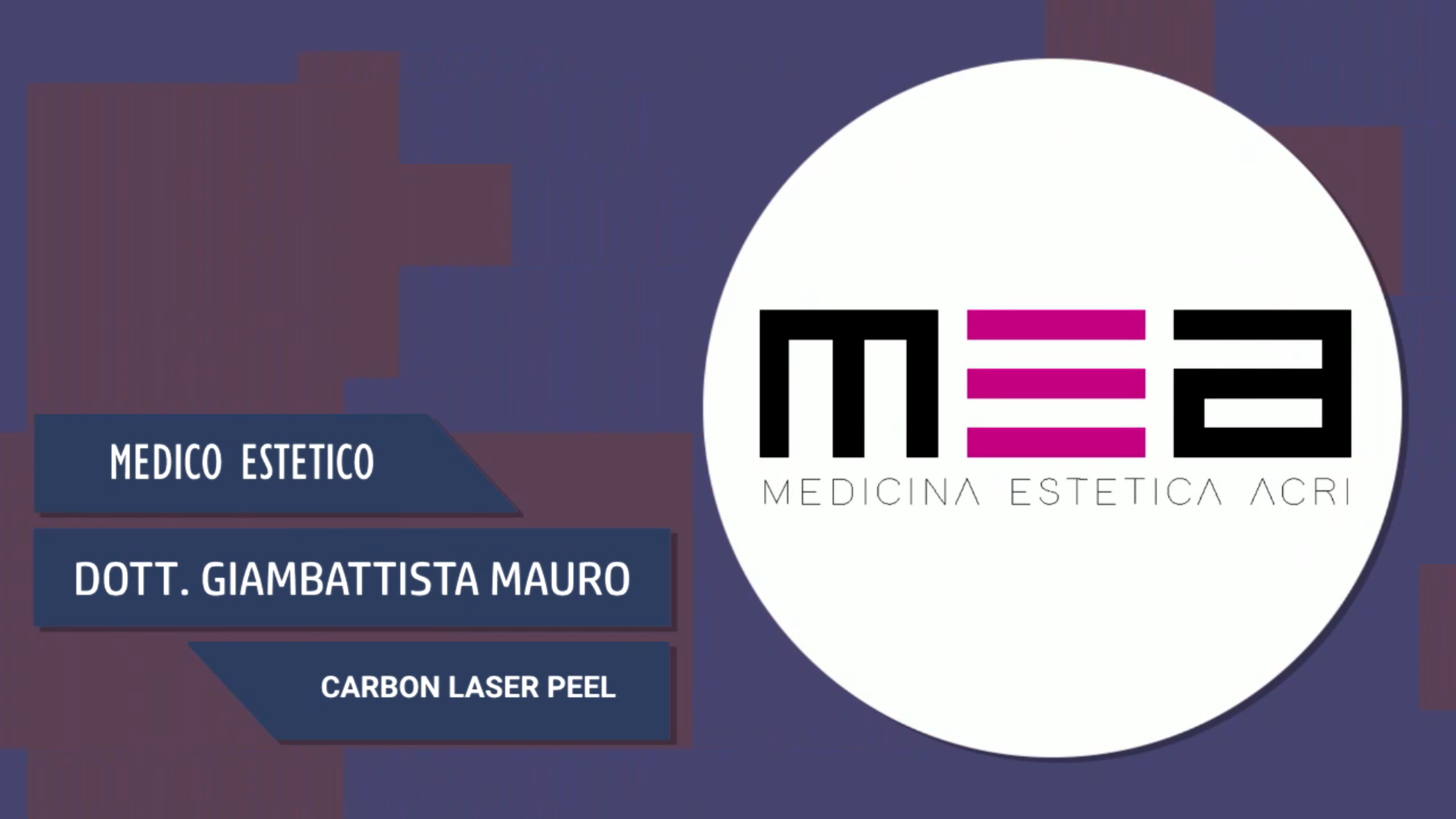 Intervista al Dott. Giambattista Mauro – Carbon laser peel