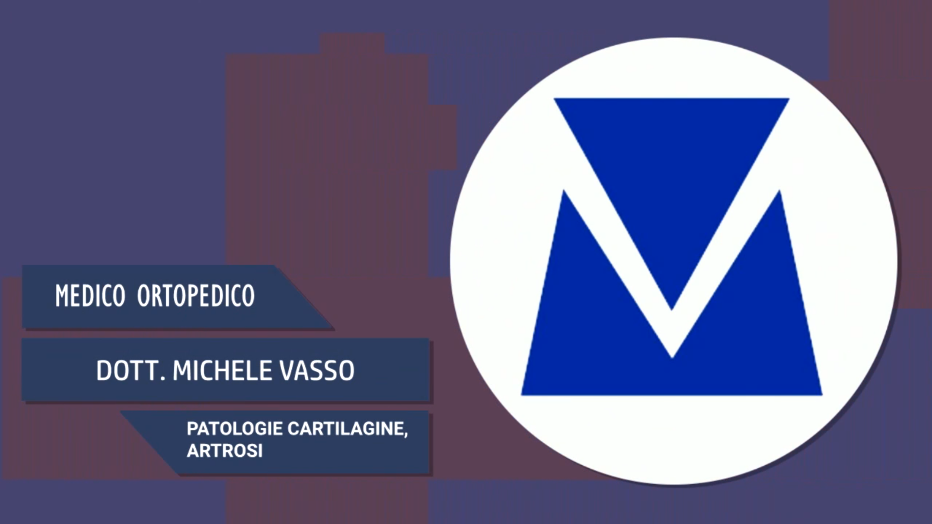 Intervista al Dott. Michele Vasso – Patologie cartilagine, artrosi