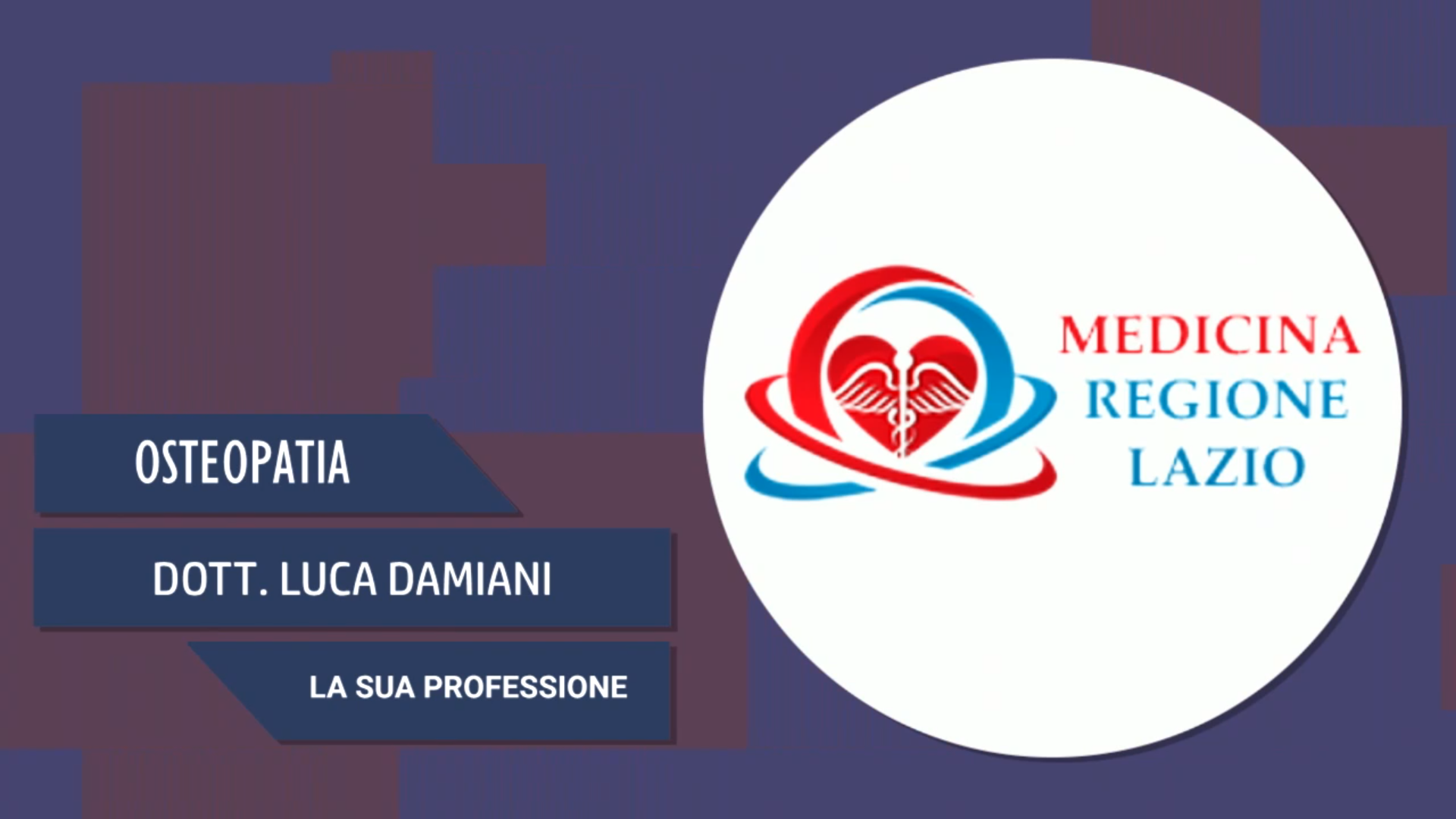 Intervista al Dott. Luca Damiani – La sua professione