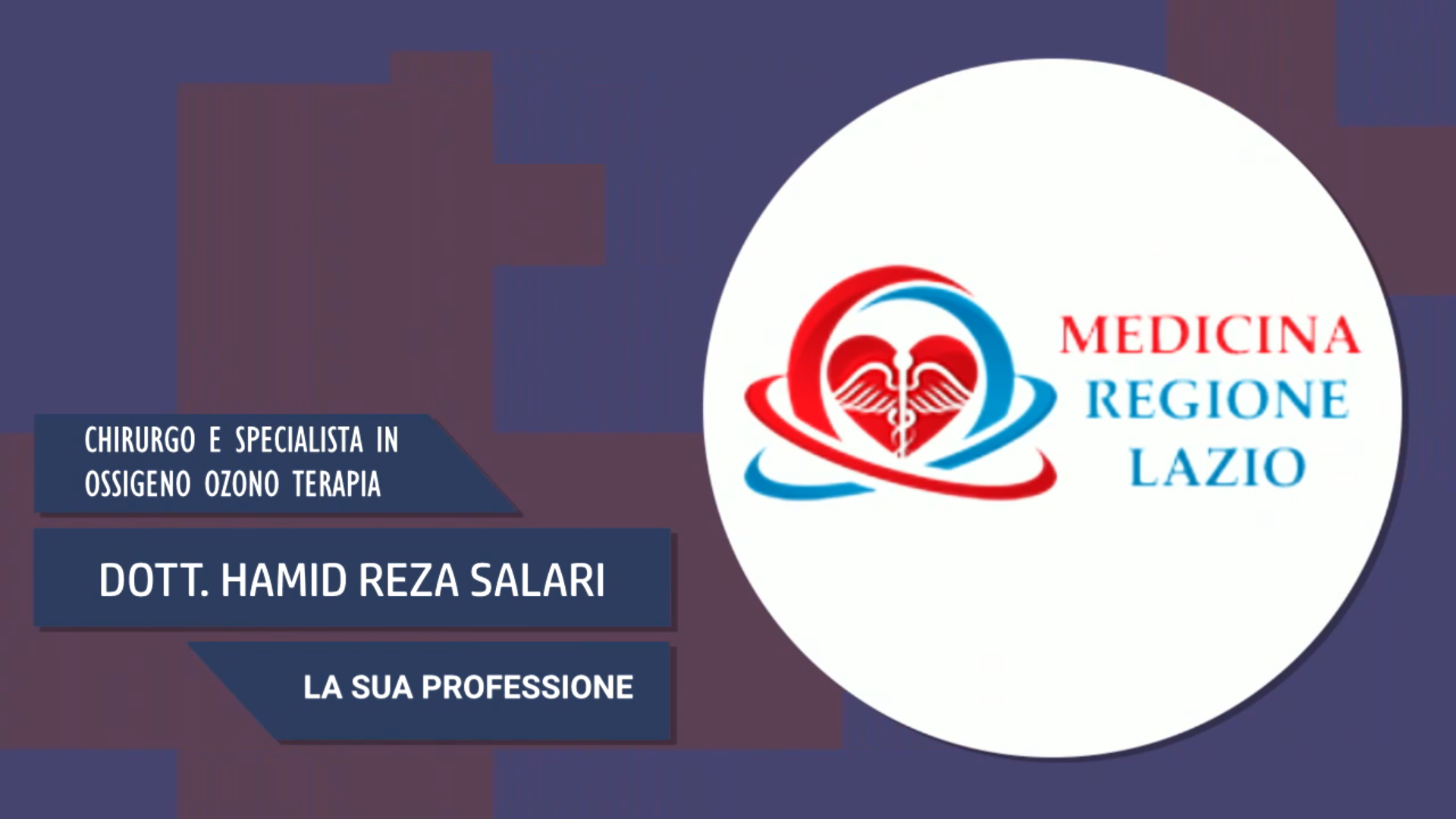 Intervista al Dott. Hamid Reza Salari – La sua professione