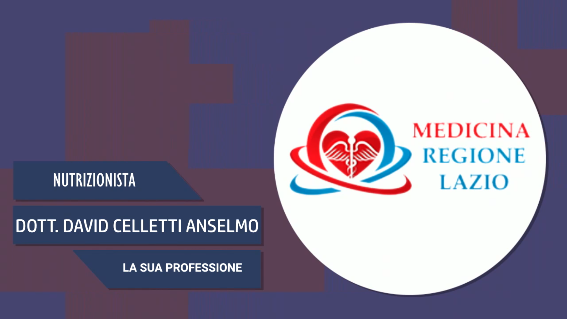 Intervista al Dott. David Celletti Anselmo – La sua professione