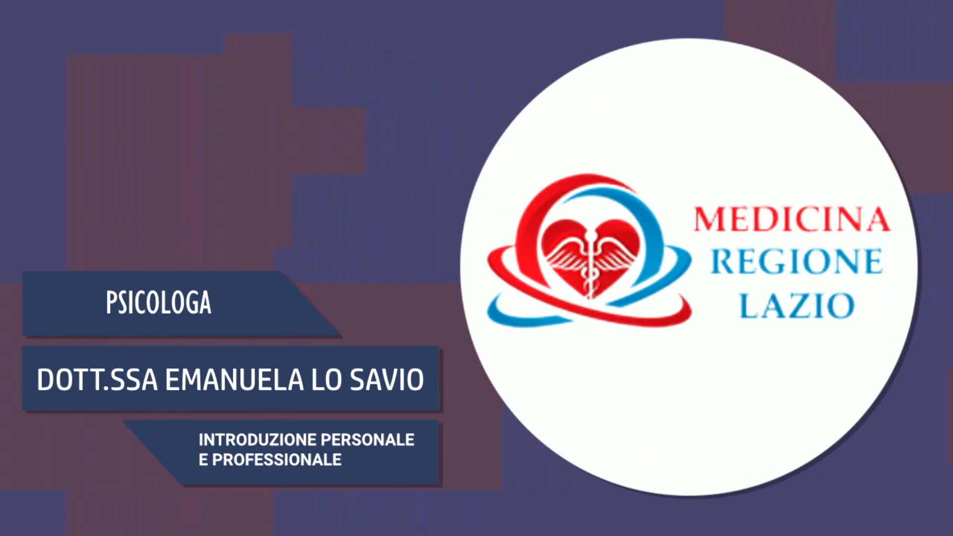 Intervista alla Dott.ssa Emanuela Lo Savio – Introduzione personale e professionale