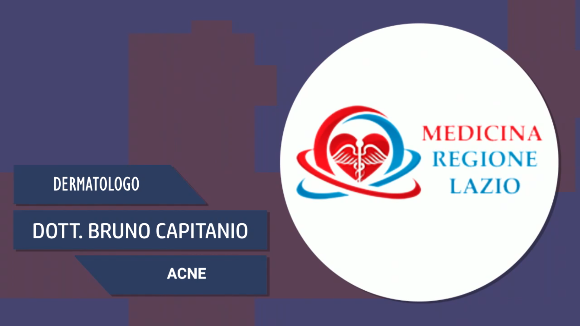 Intervista al Dott. Bruno Capitanio – Acne