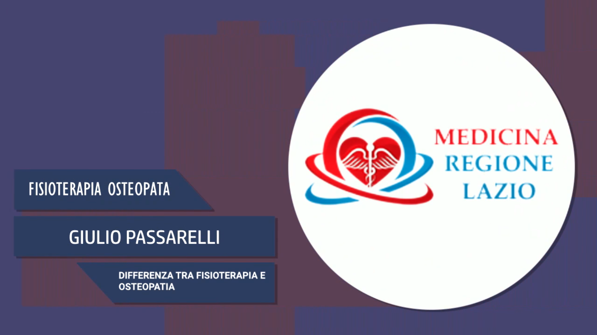 Intervista a Giulio Passarelli – Differenza tra fisioterapia e osteopatia