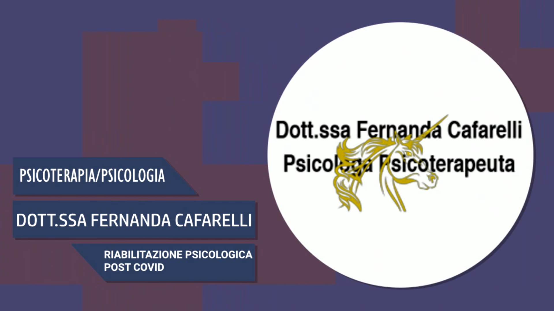 Intervista alla Dott.ssa Fernanda Cafarelli – Riabilitazione psicologica post covid
