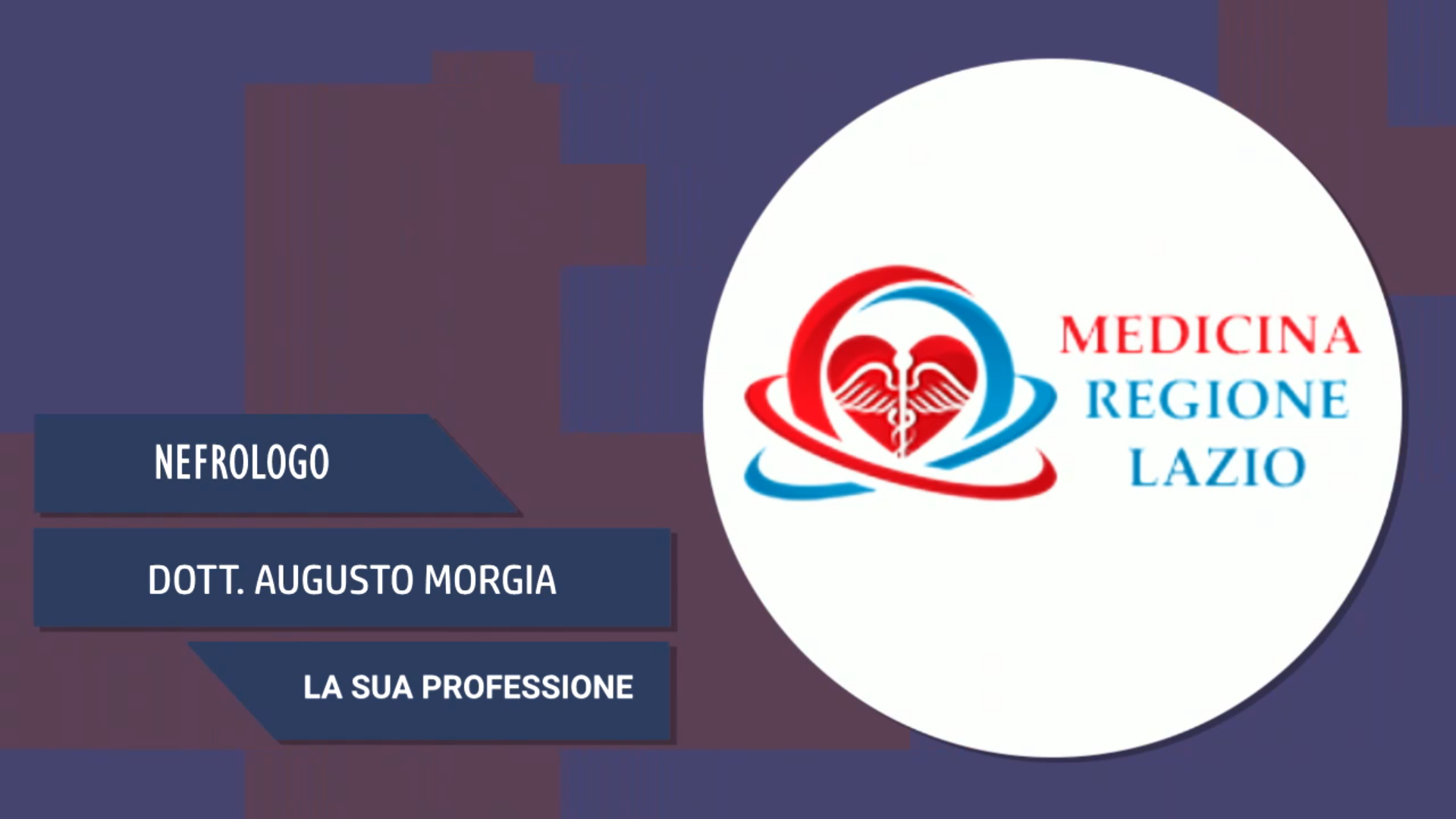 Intervista al Dott. Augusto Morgia – La sua professione