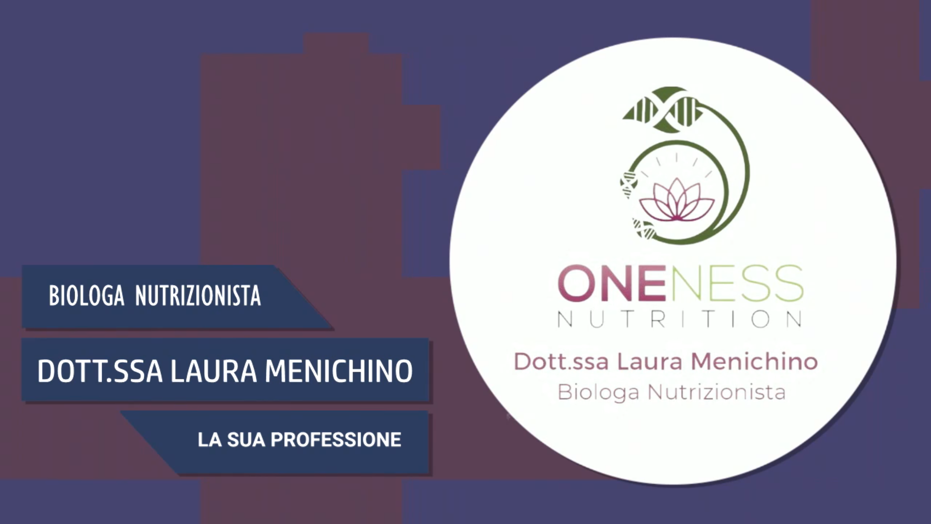 Intervista alla Dott.ssa Laura Menichino – La sua professione