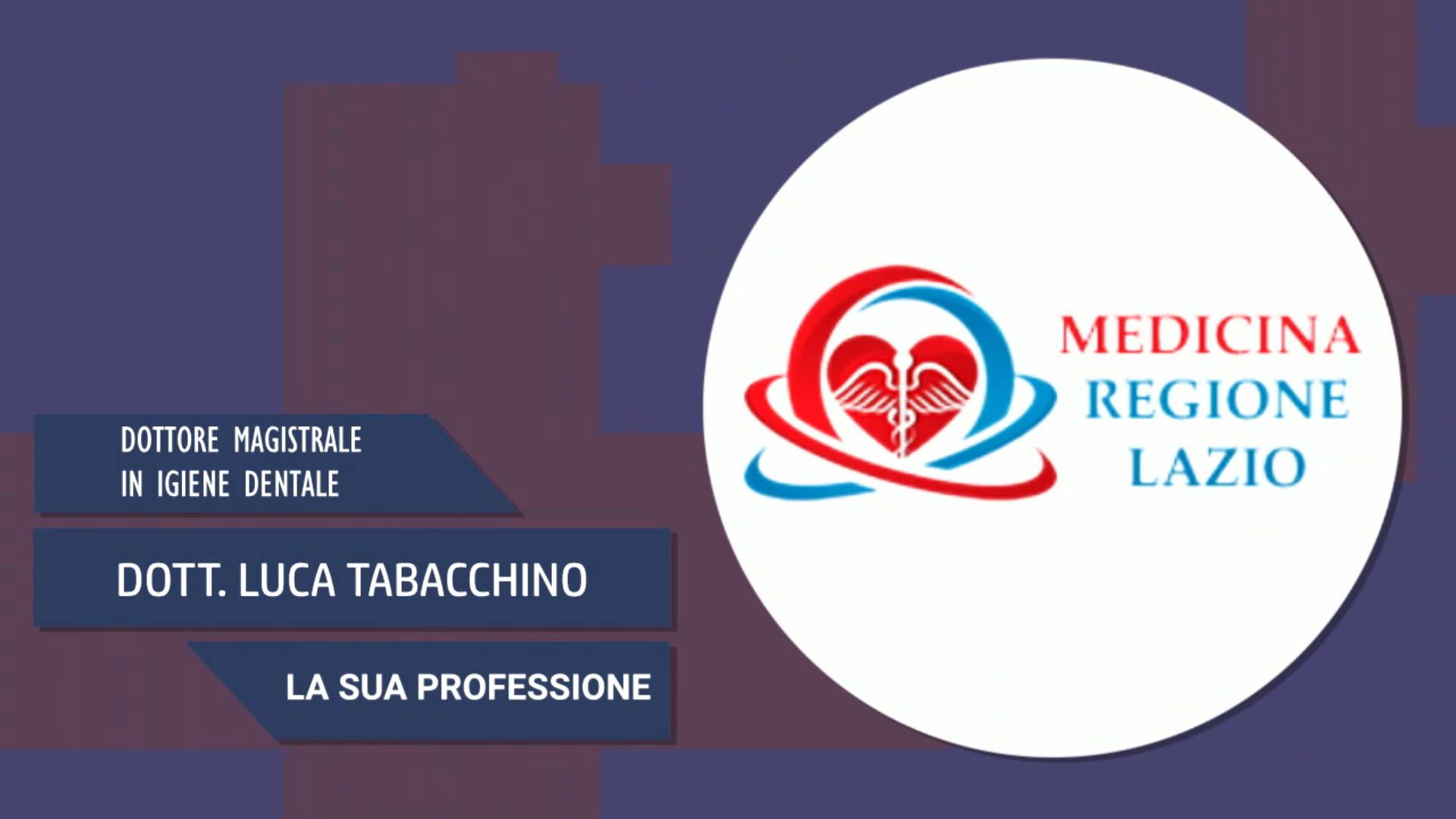 Intervista al Dott. Luca Tabacchino – La sua professione